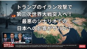 トランプ・イラン攻撃で世界大戦の危機？最悪のシナリオを徹底解説！